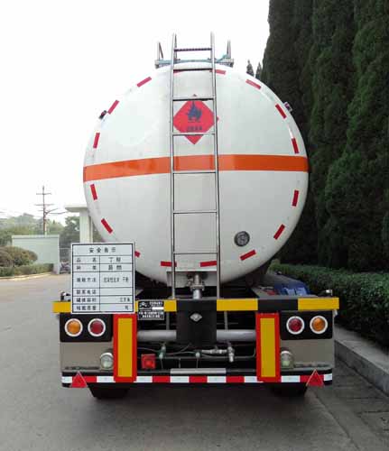 宏图牌HT9401GRY1易燃液体罐式运输半挂车公告图片