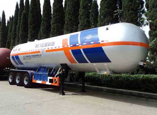 宏图牌12.5米26吨3轴液化气体运输半挂车(HT9407GYQ2D1)