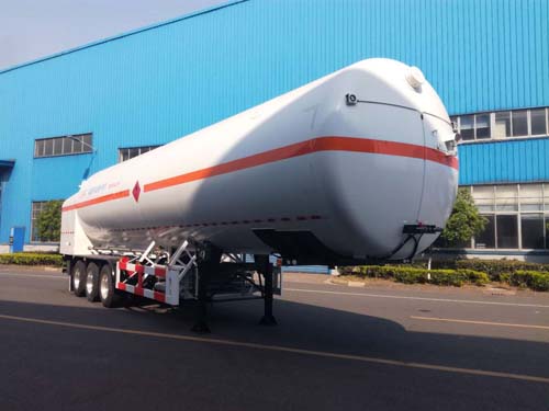 韩中深冷牌13米17.8吨3轴低温液体运输半挂车(ZHJ9400GDYA)