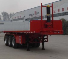 平板自卸半挂车