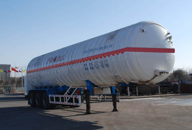 金碧牌13米23.5吨3轴低温液体运输半挂车(PJQ9404GDY)