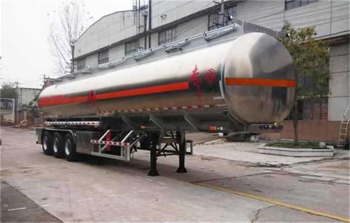 东风牌13米32.7吨3轴铝合金运油半挂车(DFZ9406GYY)