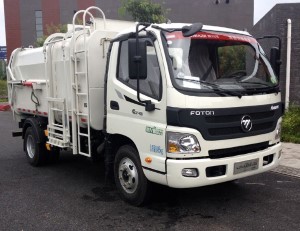 福田牌BJ5082ZZZE5-H1自装卸式垃圾车