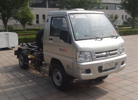 福田时代驭菱 BJ5030ZXX-AA车厢可卸式垃圾车公告图片