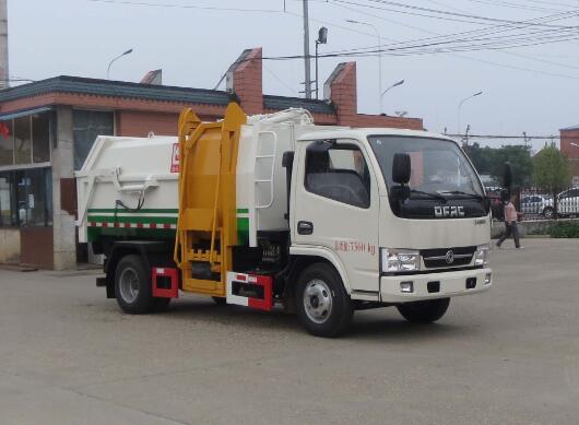 东风股份多利卡D6 SLS5070ZZZD5自装卸式垃圾车图片