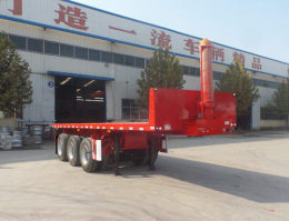 平板自卸半挂车