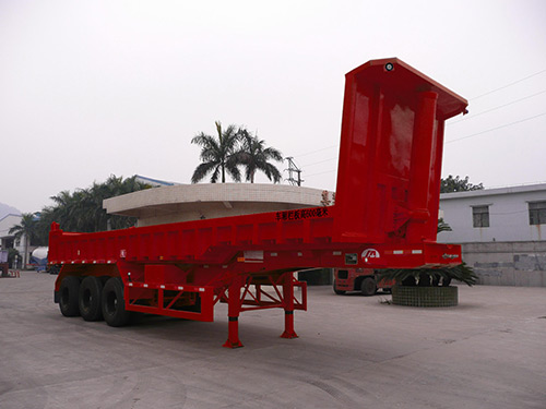 明威牌10.2米29.5吨3轴自卸半挂车(NHG9381ZZX)