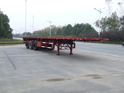 圣龙牌13米31.6吨3轴平板半挂车(ZXG9400P)