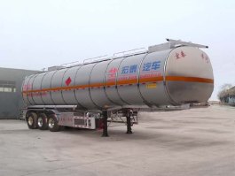 铝合金易燃液体罐式运输半挂车