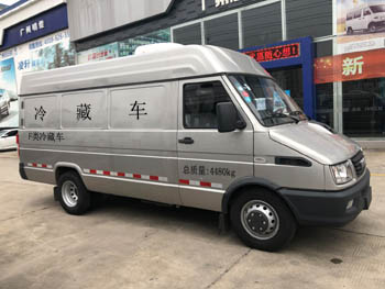 依维柯牌NJ5045XLCFA冷藏车公告图片