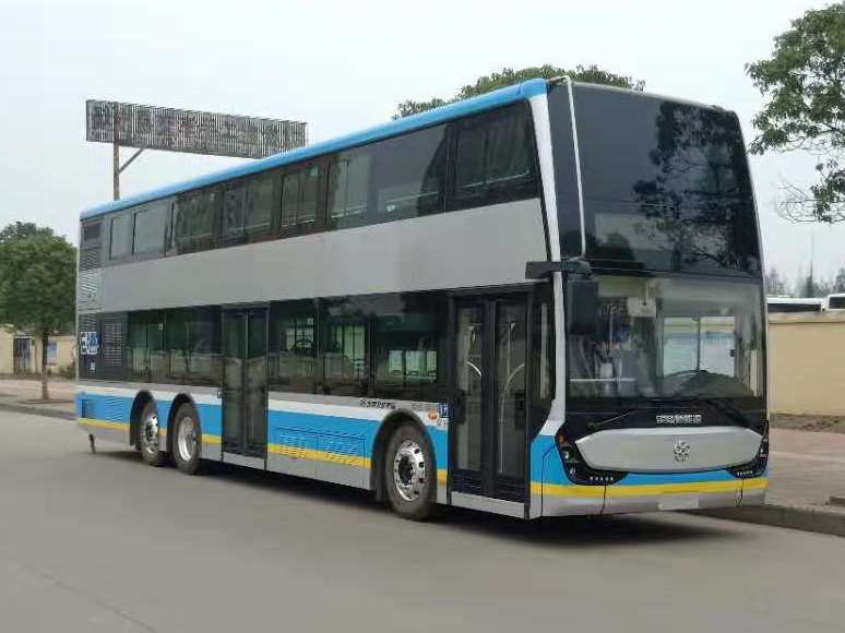 广通牌12.8米37-71座纯电动双层城市客车(GTQ6131BEVST8)