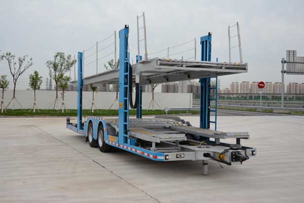 环达牌12米10.7吨2轴中置轴车辆运输挂车(BJQ9175TCL)