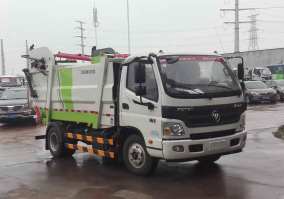 福田牌BJ5082ZYSE5-H3压缩式垃圾车