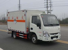 多士星牌JHW5031XZWS杂项危险物品厢式运输车