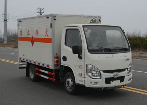 多士星牌JHW5031XRQS易燃气体厢式运输车