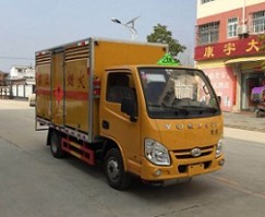 易燃气体厢式运输车