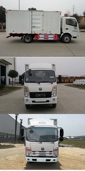 楚风牌HQG5043XXYEV5纯电动厢式运输车公告图片