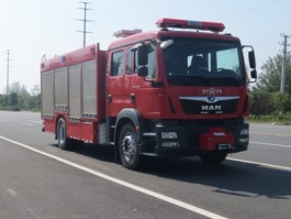 压缩空气泡沫消防车
