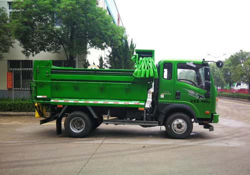 华威驰乐牌SGZ5041ZZZWP5自装卸式垃圾车公告图片