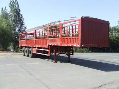 汇联牌13米21吨3轴仓栅式运输半挂车(HLC9280CXY)