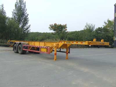 汇联牌12.6米30.5吨2轴集装箱运输半挂车(HLC9350TJZ)