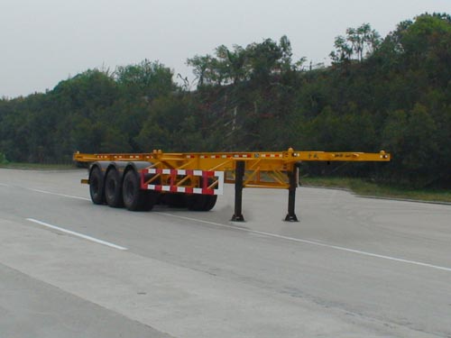 宇威牌12.4米32.7吨3轴集装箱运输半挂车(XXG9395TJZG)