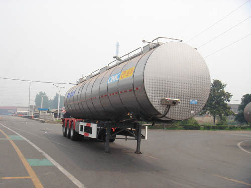 通华牌13米30.5吨3轴液态食品运输半挂车(THT9404GYS)