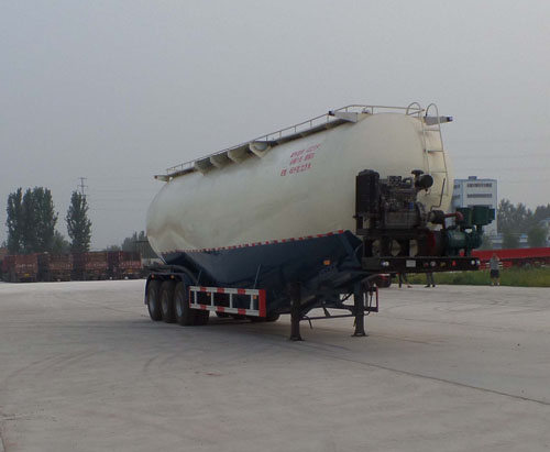 华鲁业兴牌13米27.7吨3轴低密度粉粒物料运输半挂车(HYX9402GFL)
