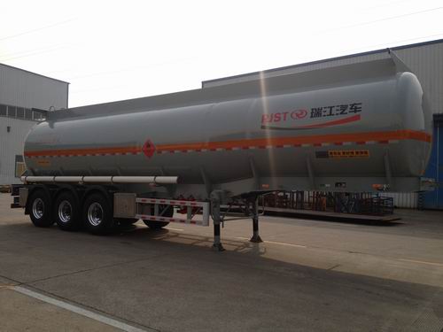 瑞江牌12米31.7吨3轴易燃液体罐式运输半挂车(WL9405GRYA)