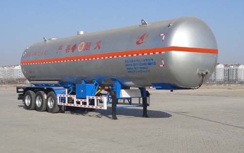 昌骅牌13米25吨3轴液化气体运输半挂车(HCH9406GYQC)