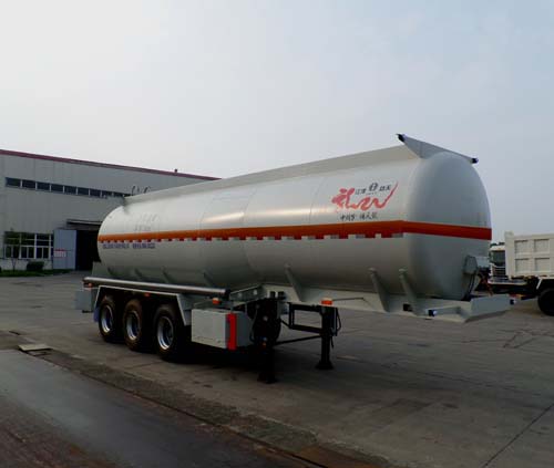 江淮扬天牌10.3米31.3吨3轴腐蚀性物品罐式运输半挂车(CXQ9402GFW)