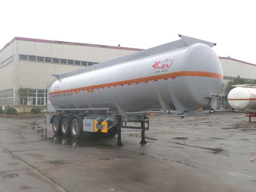 江淮扬天牌12米31吨3轴易燃液体罐式运输半挂车(CXQ9401GRYA)