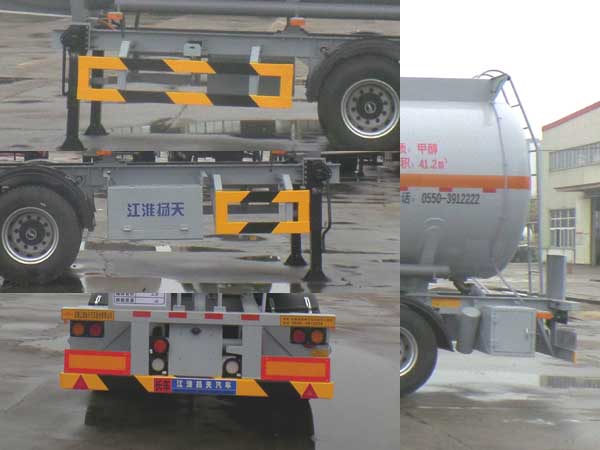 江淮扬天牌CXQ9401GRYA易燃液体罐式运输半挂车公告图片