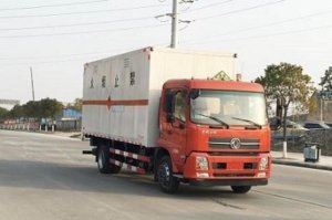 易燃气体厢式运输车