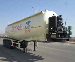 下灰半挂车