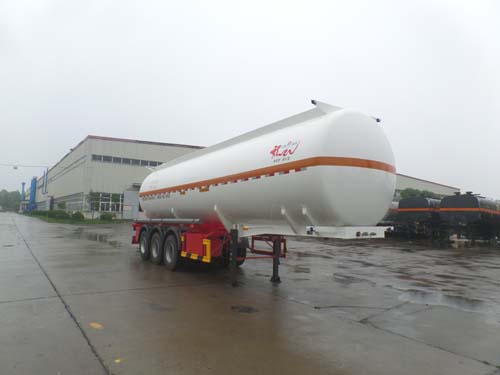 江淮扬天牌10.8米32.5吨3轴腐蚀性物品罐式运输半挂车(CXQ9408GFW)