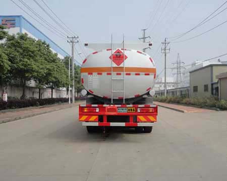 华威驰乐牌SGZ5310GRYCQ5易燃液体罐式运输车公告图片