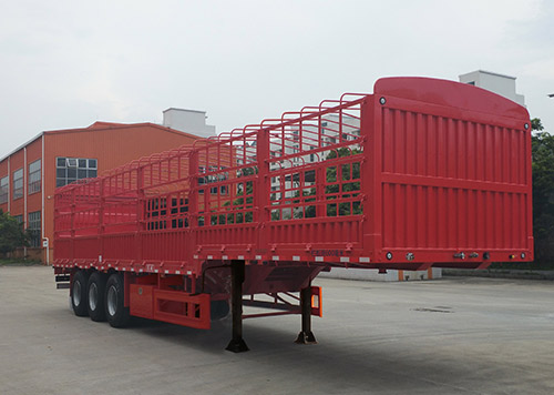 明威牌13米32.5吨3轴仓栅式运输半挂车(NHG9401CCY)