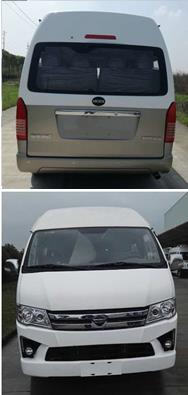 海格牌KLQ5041XSWQ4商務(wù)車公告圖片