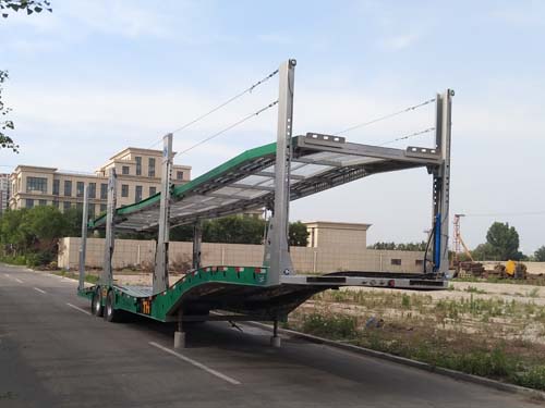 唐鸿重工牌13.8米12吨2轴车辆运输半挂车(XT9201TCL)