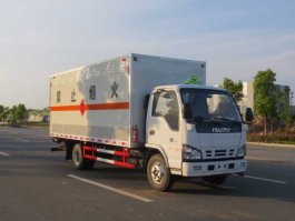 易燃气体厢式运输车