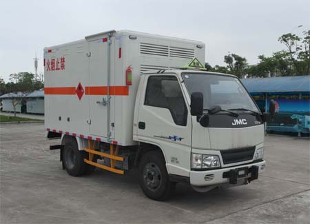 江铃江特牌JMT5040XRQXA2易燃气体厢式运输车图片