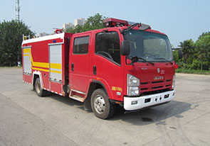 HXF5101GXFSG30/QL 汉江牌水罐消防车图片