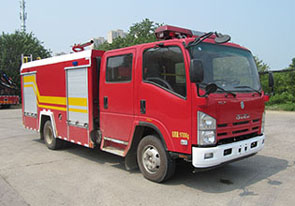 汉江牌HXF5101GXFPM30/QL泡沫消防车公告图片