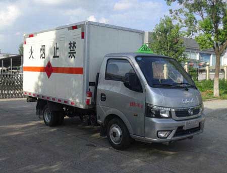 华通牌HCQ5035XRQE5易燃气体厢式运输车图片
