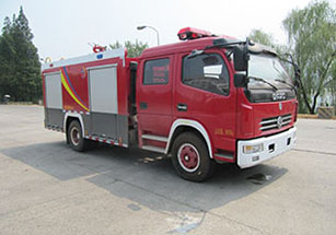 HXF5101GXFSG35/DF 汉江牌水罐消防车图片