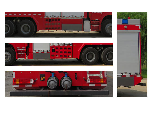 天河牌LLX5325GXFGP120/H干粉泡沫联用消防车公告图片