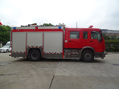 LLX5195GXFAP40/H型压缩空气泡沫消防车图片