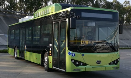 比亚迪牌12米23-44座纯电动低入口城市客车(BYD6122LGEV1)