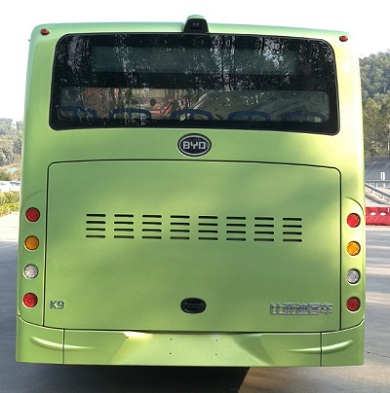 比亚迪牌BYD6122LGEV1纯电动低入口城市客车公告图片